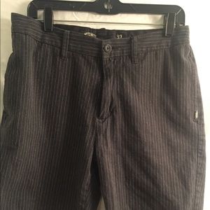 Men's Vans pinstripe shorts, size 32