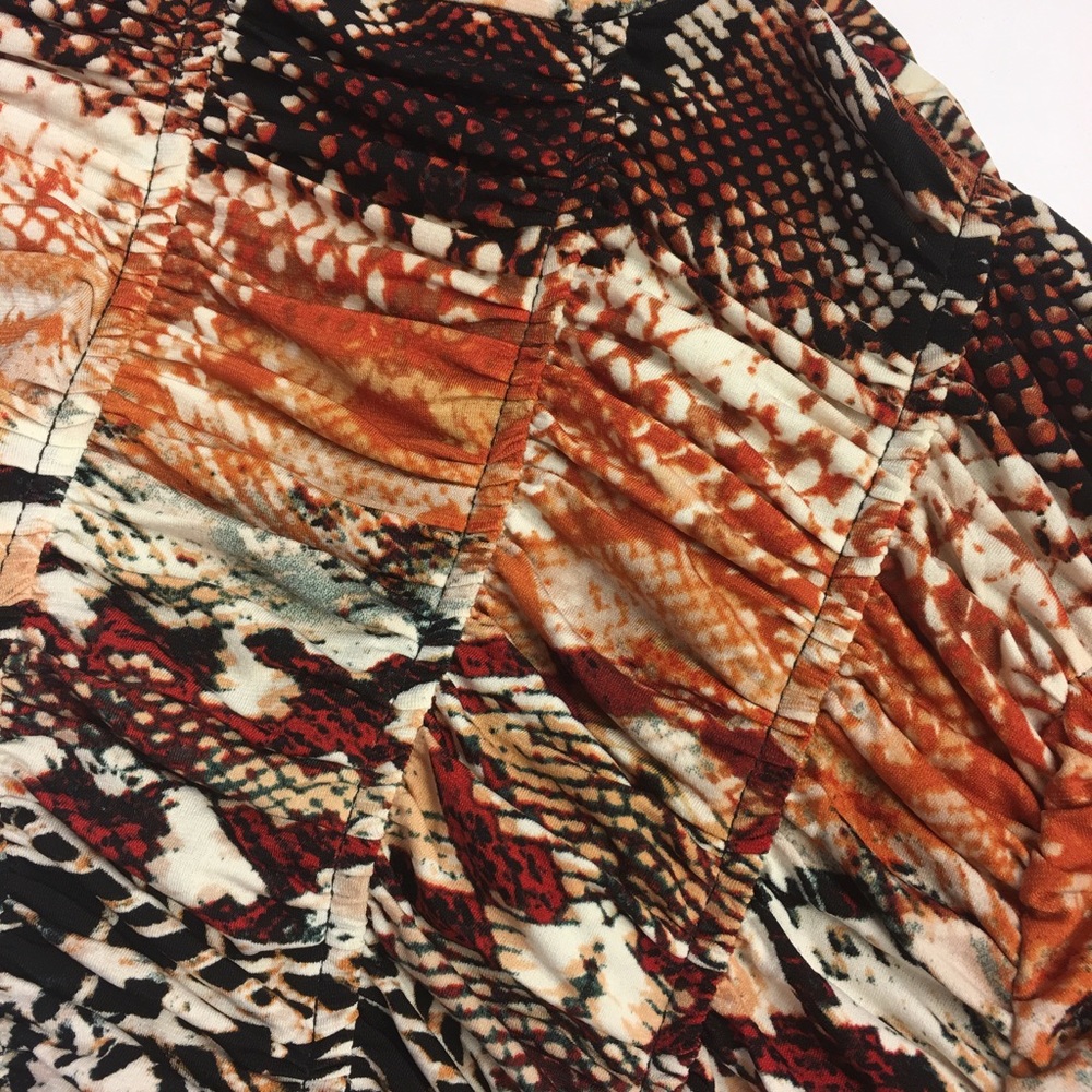 Multi-Colored Jacket With Ruching - image 4