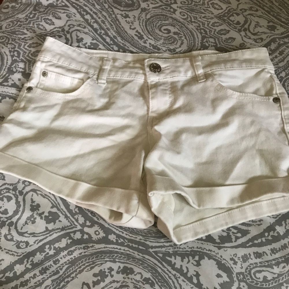 White Shorts