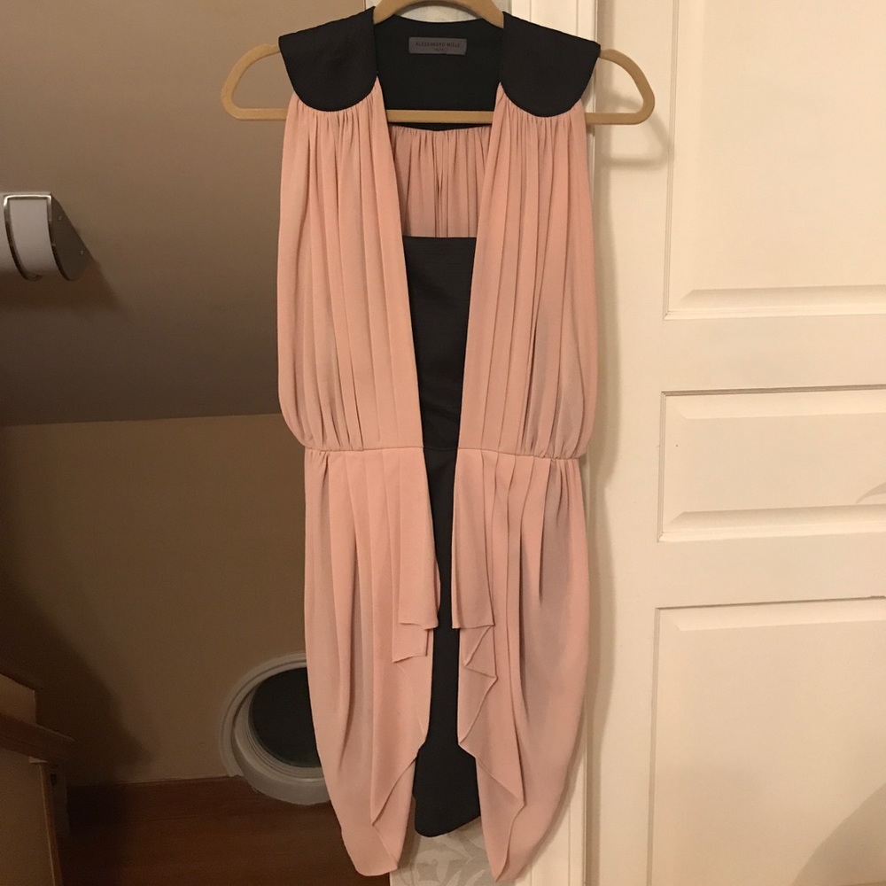 Alessandro Miele Italy Dream Nude Pink and Black