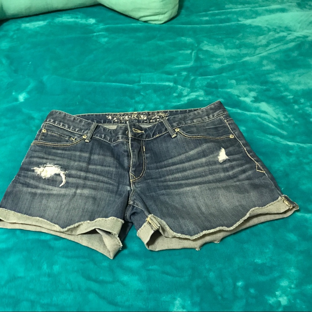 Express jean shorts