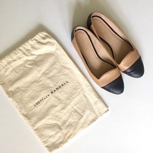 Loeffler Randall Cap-Toe Leather Loafers