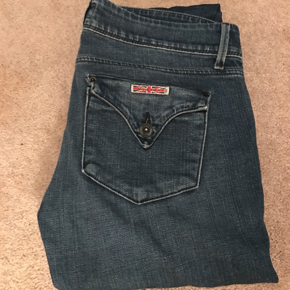 Hudson skinny jeans. Sz 28