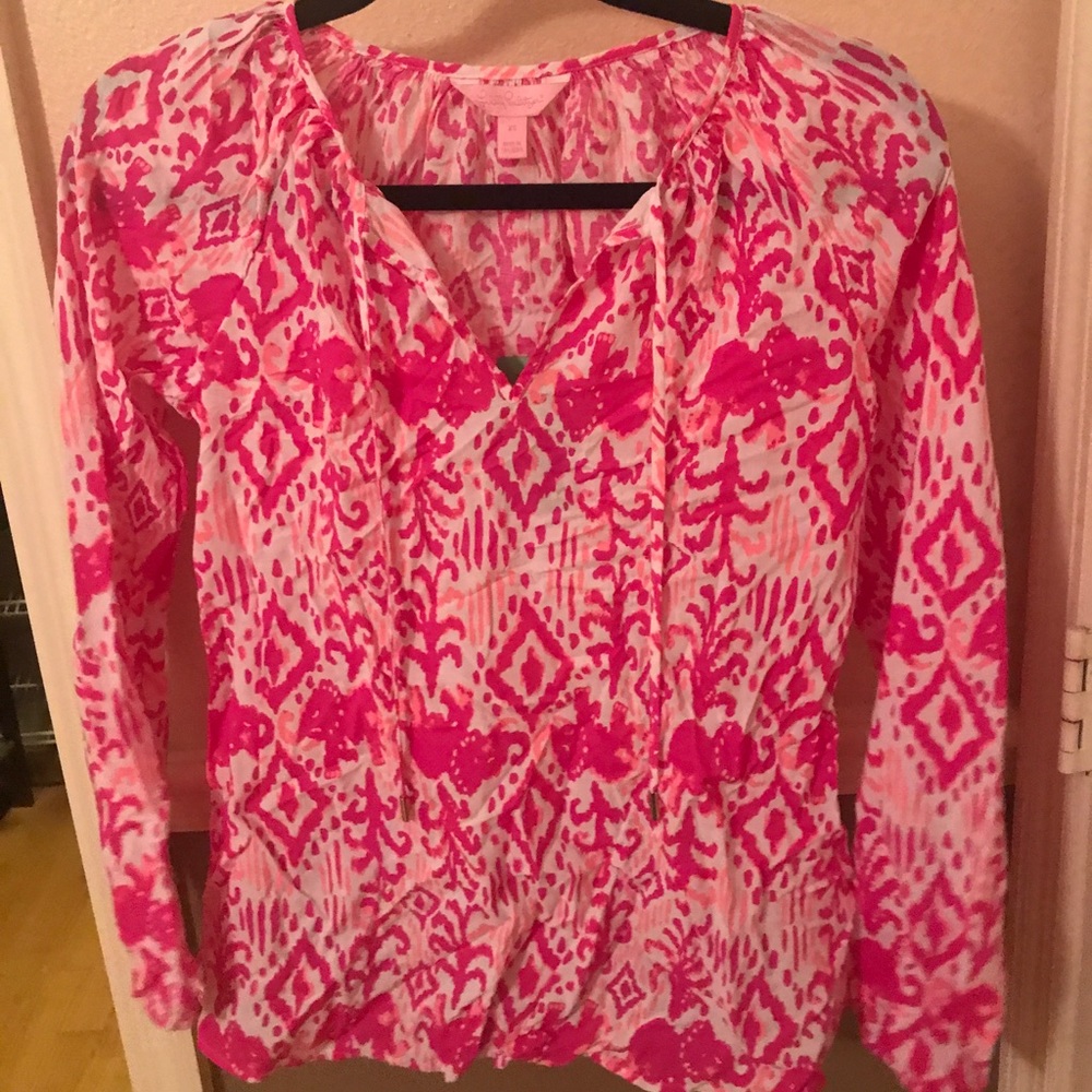 Lilly Pulitzer Willa Top Size XSmall NWT