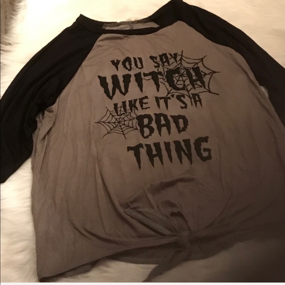 Halloween u say witch like it's a bad  shirt❤️xs&s - Picture 6 of 6