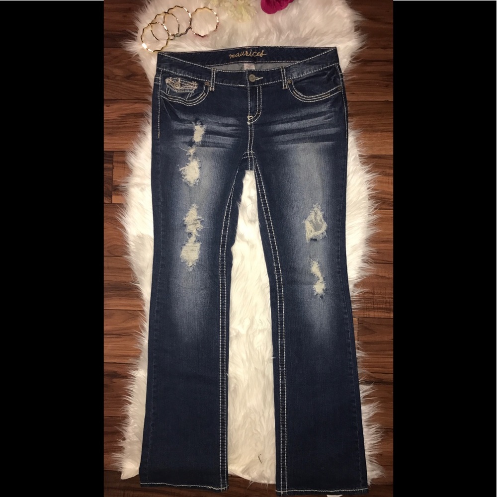 🌈Like New Maurice Ripped Jeans 🌟