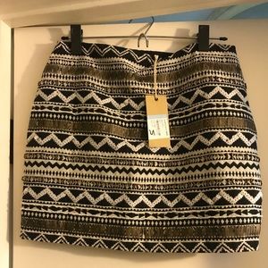 Holiday sequined skirt. NWT