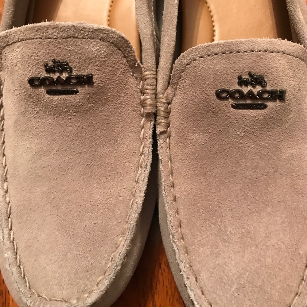 Suede Coach Loafers. Perfect for fall! NWOT!