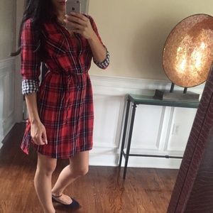 Flannel dress