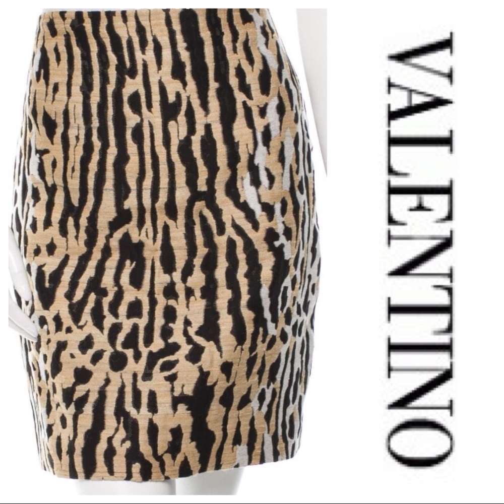 Valentino Collection😎Patterned Mini Skirt