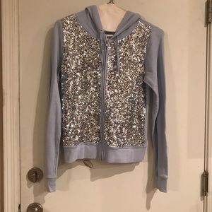 VS Pink Bling zip hoodie-Flash Sale! 🎉