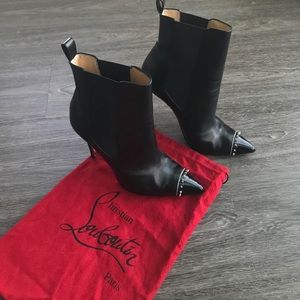 Christian Louboutin Spiked toe booties