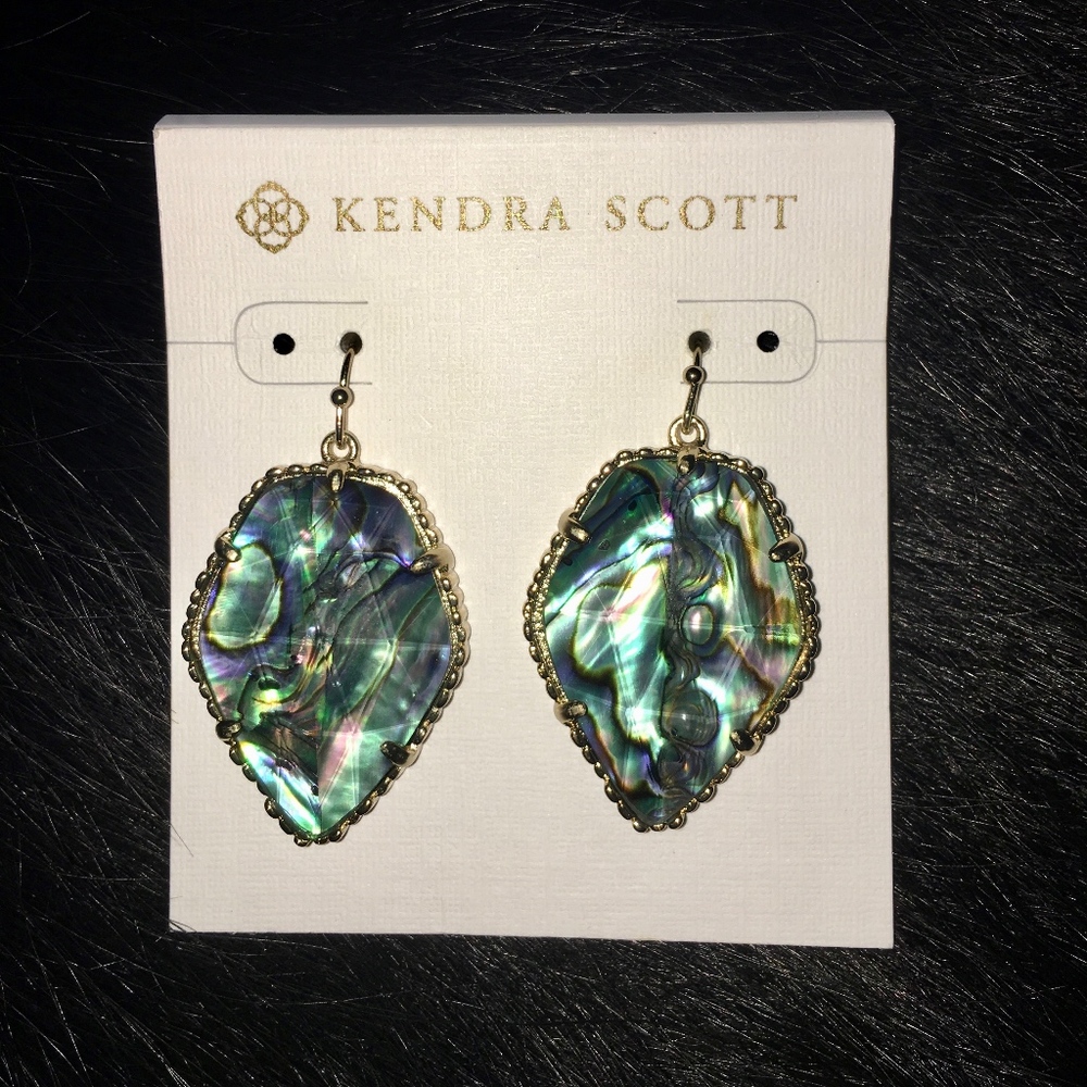 Kendra Scott Corley Earrings Abalone