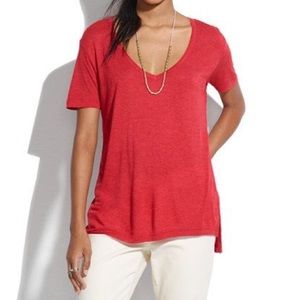 {Madewell} V-Neck Slouch Tee