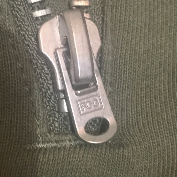 Fear of God FoG x PacSun Sweat Shorts Olive Green - Picture 4 of 4