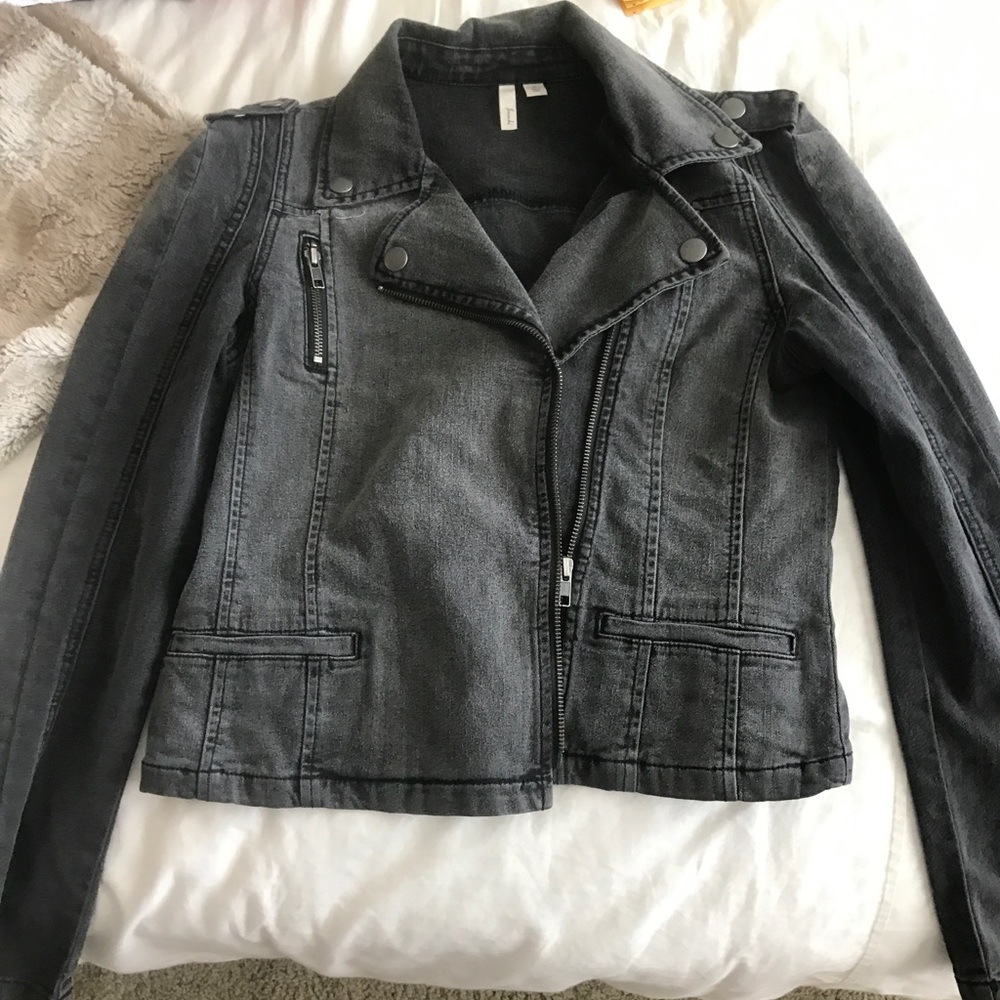 Nordstrom BP Grey Jean Jacket