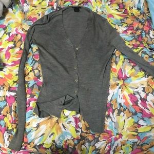 Gray Cardigan