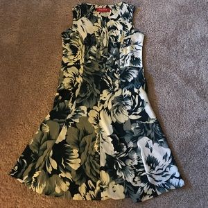 Flower Print Dress