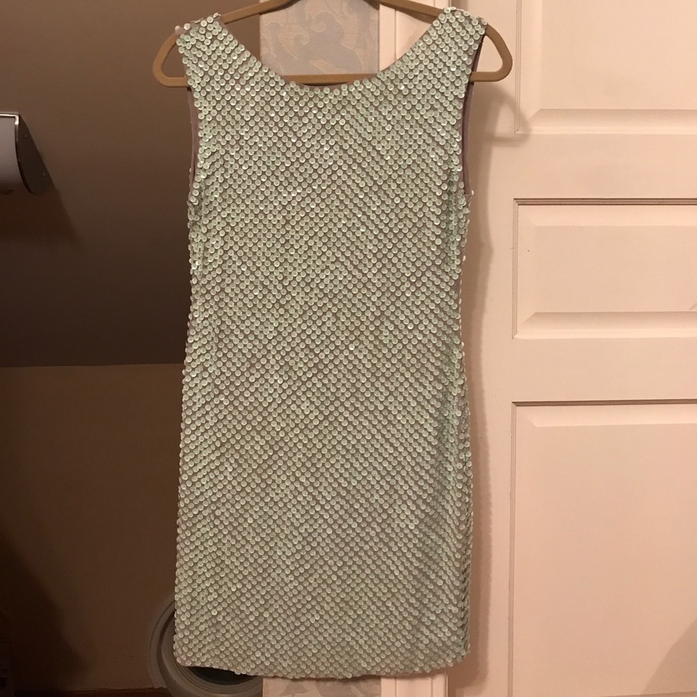 Alice & Olivia Grey and Green Dress Small Size