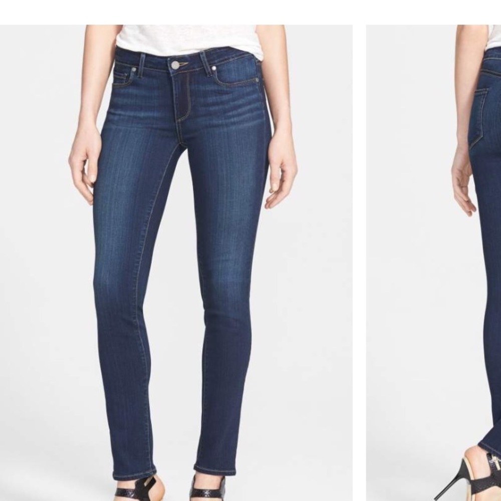 Paige Skyline Straight Leg Jeans
