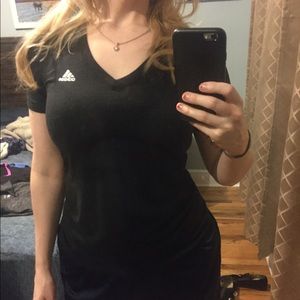 Black Adidas Short Sleeve Workout Tee!