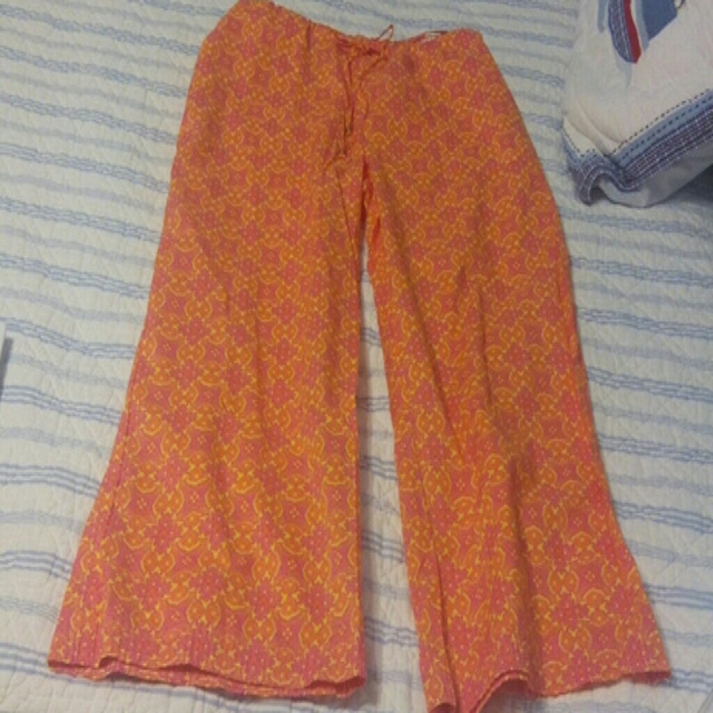 VICTORIA SECRET DRAWSTRING capri bottoms