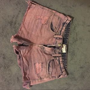 Free People high wasted cut off Shorts