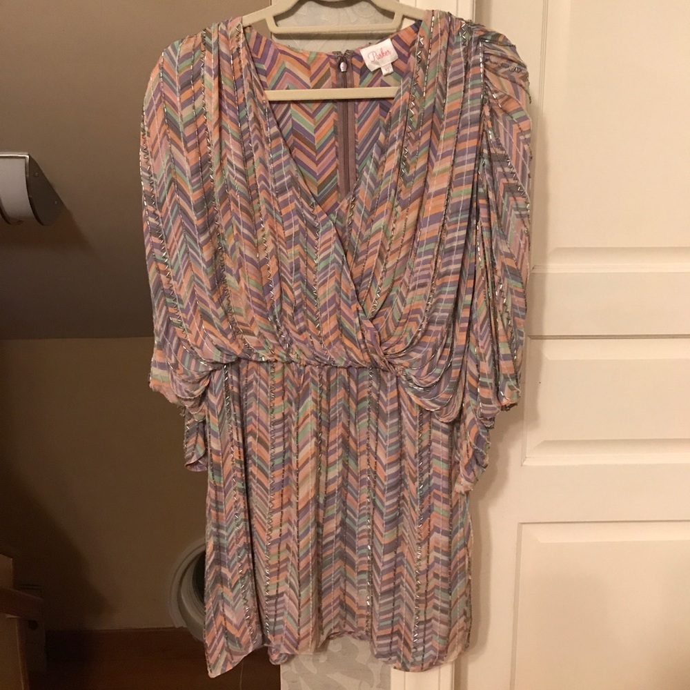 Parker XS Dress Multi Colored