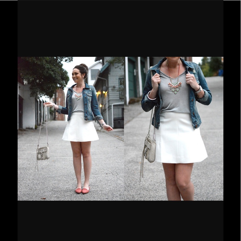 Rebecca Minkoff Mini Mac Grey Crossbody