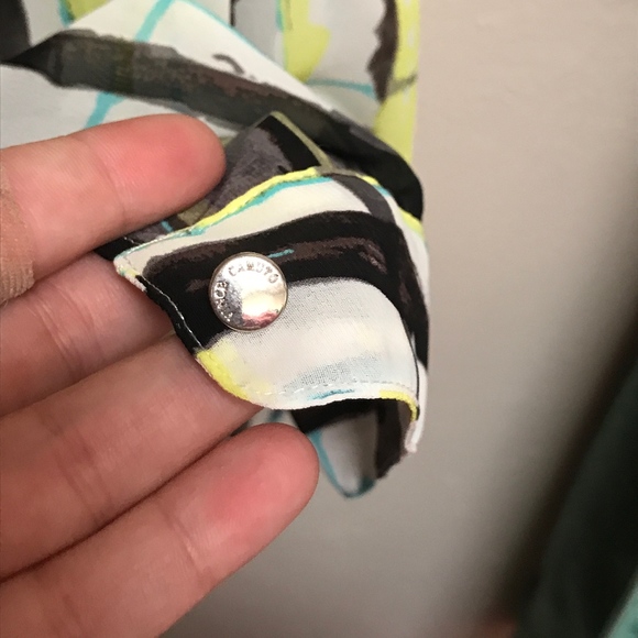 NWOT Vince Camuto plus Watercolor plaid blouse - Picture 2 of 3