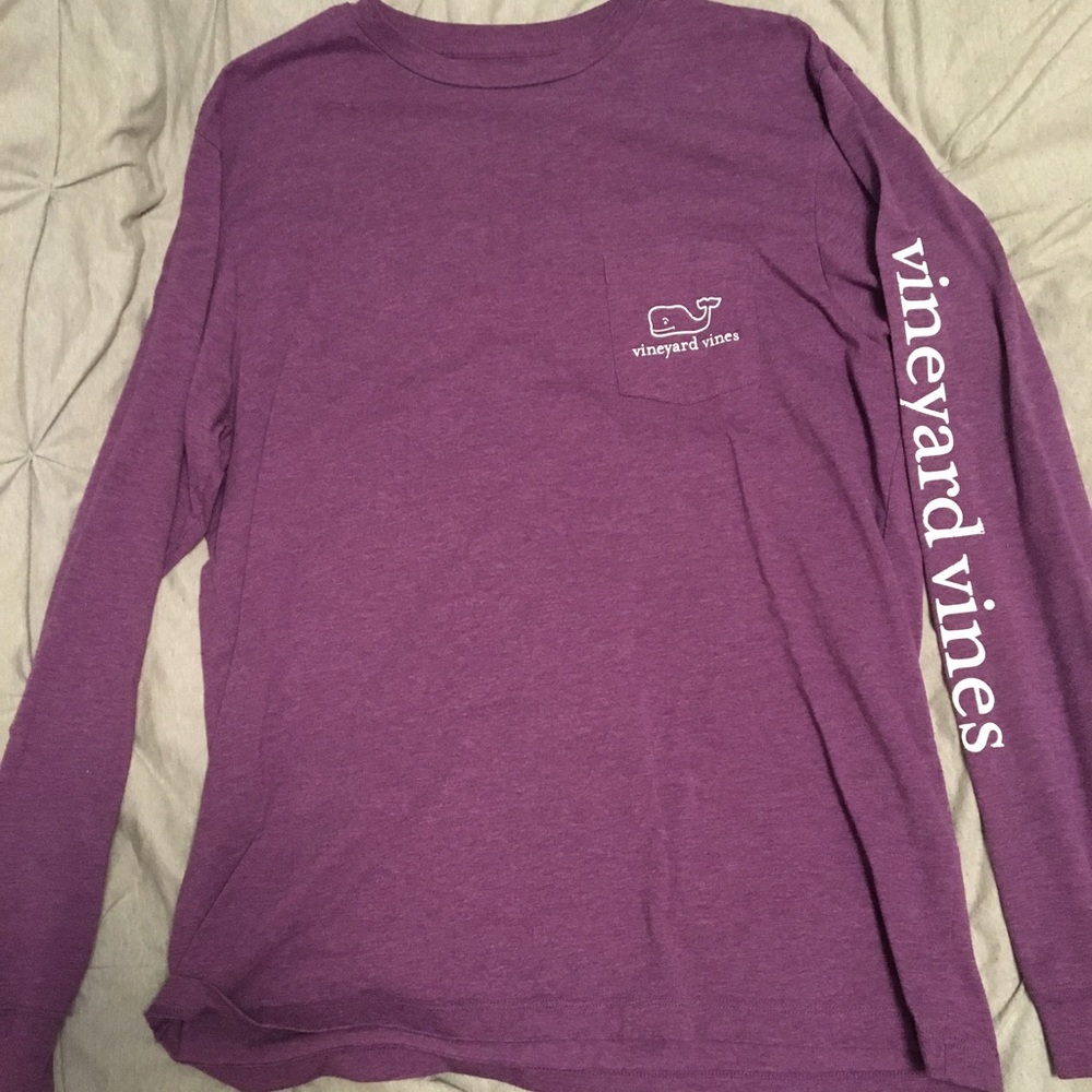 Vineyard Vines Long Sleeve Logo Tee