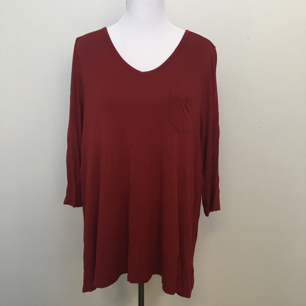 Burgundy Tunic