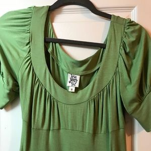 Ivy Jane green dress- size small