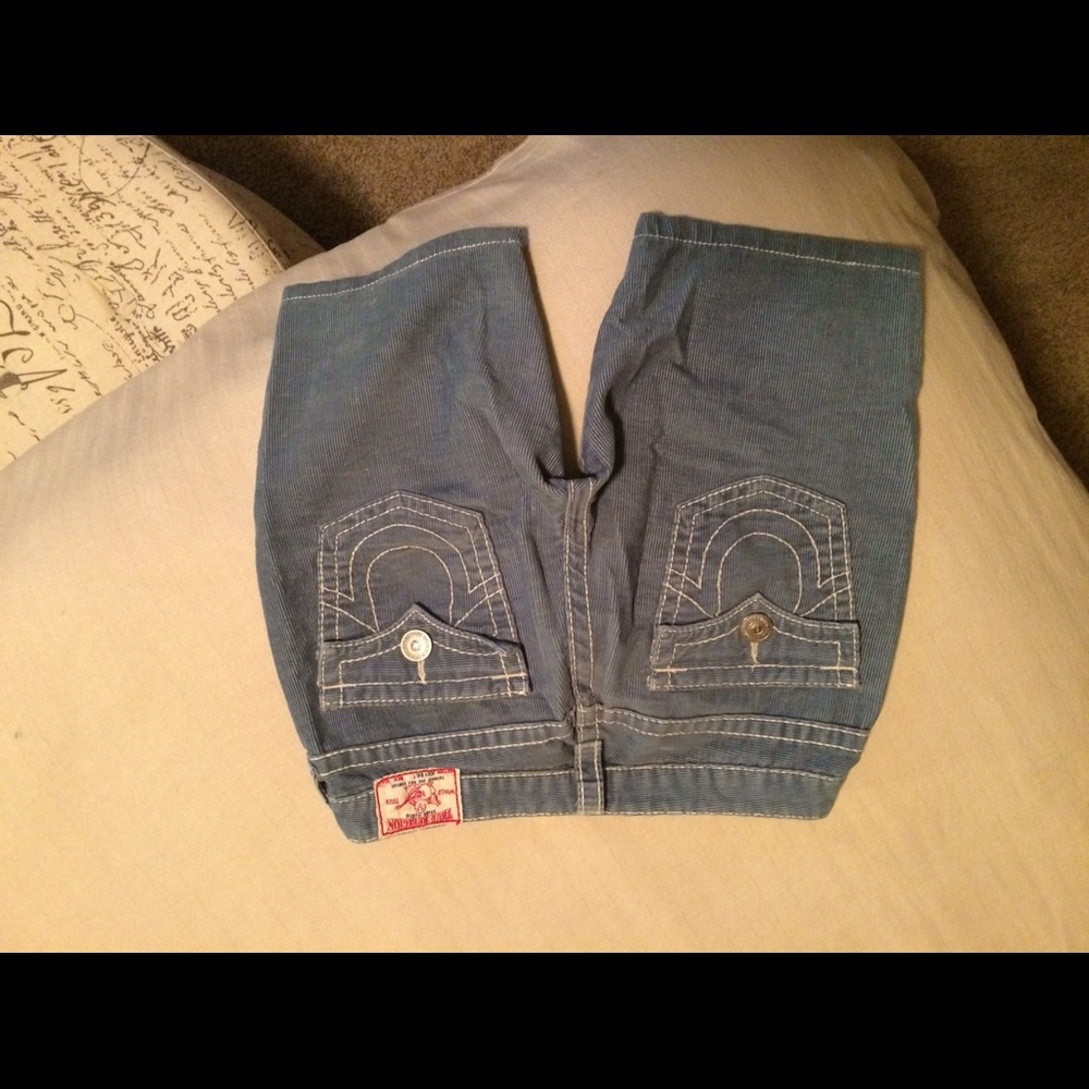 True Religion shorts.