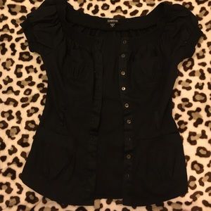 Very classy Bebe shirt, can add a belt :)
