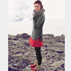 J. Crew Side Button Colorblock Elbow Patch Sweater J. Crew Side Button Colorblock Elbow Patch Sweater