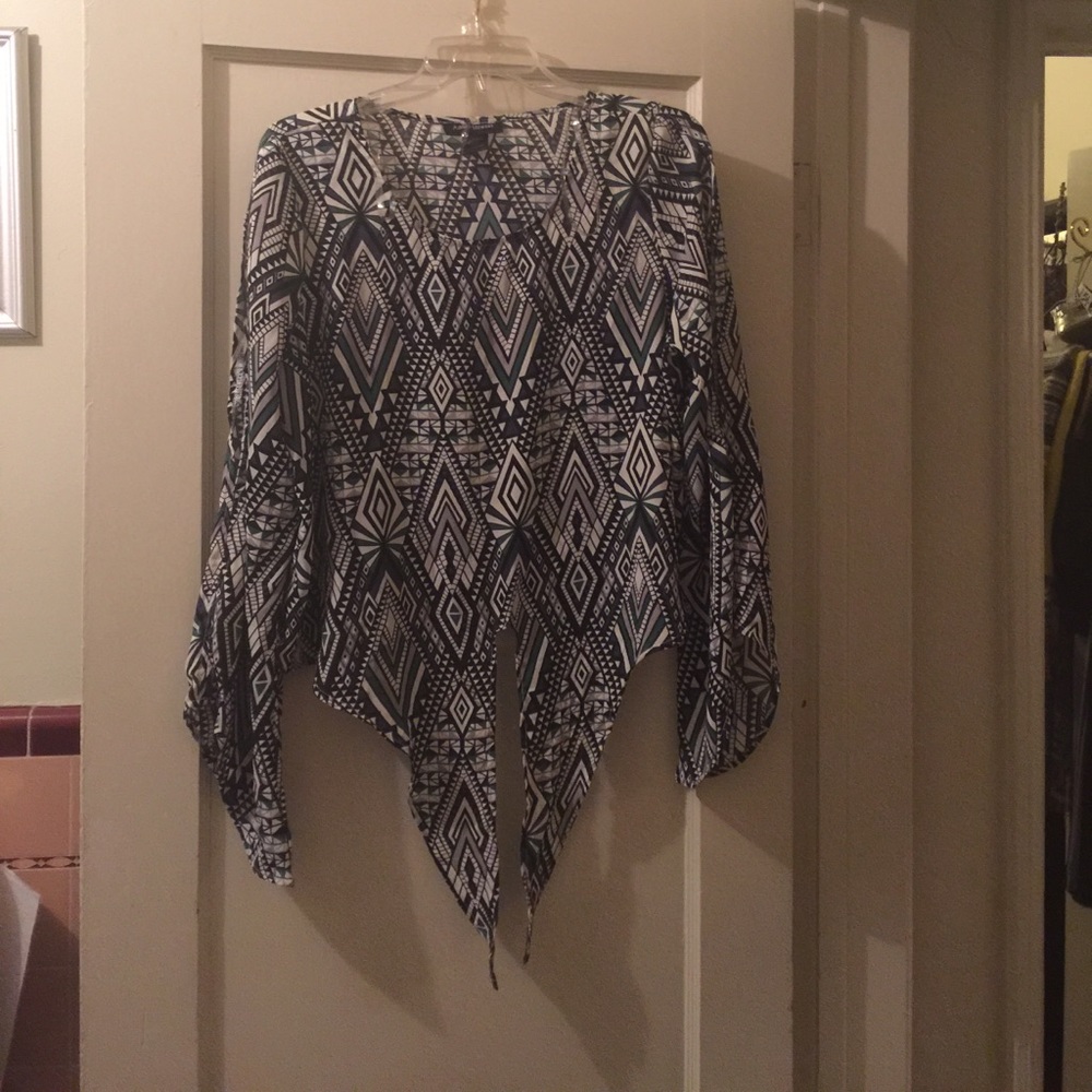 Sheer shirt