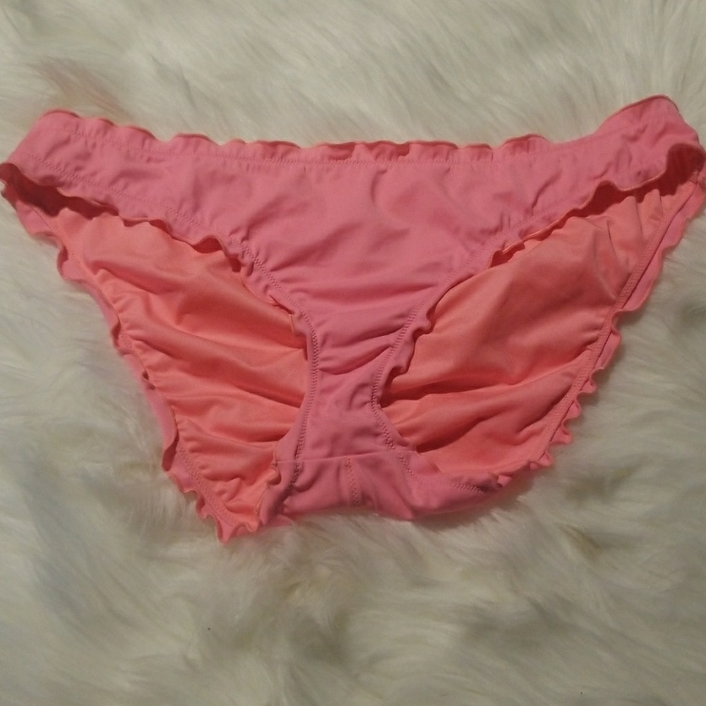 Pink cheeky Victoria's secret bikini bottom