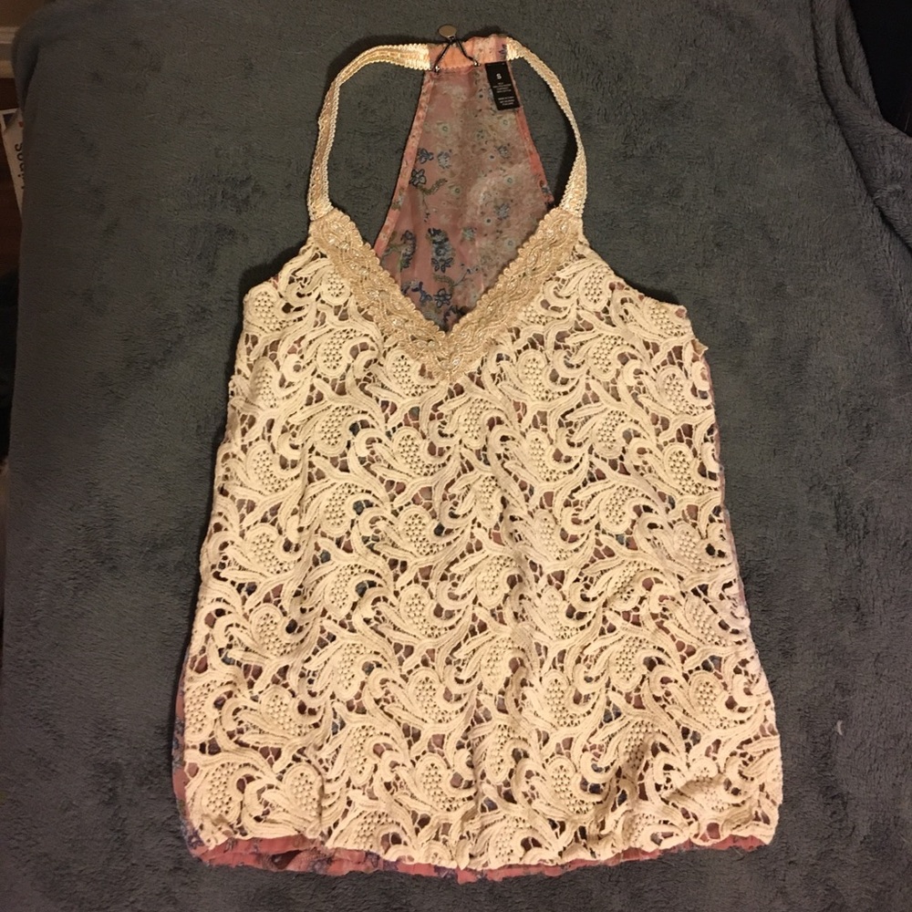 Lace Sheer Top