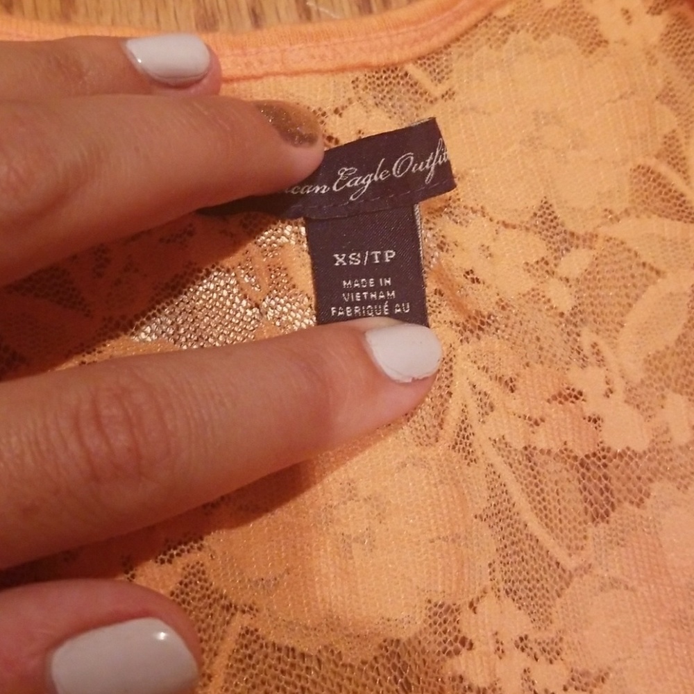 American Eagle lace tank - Picture 2 of 4