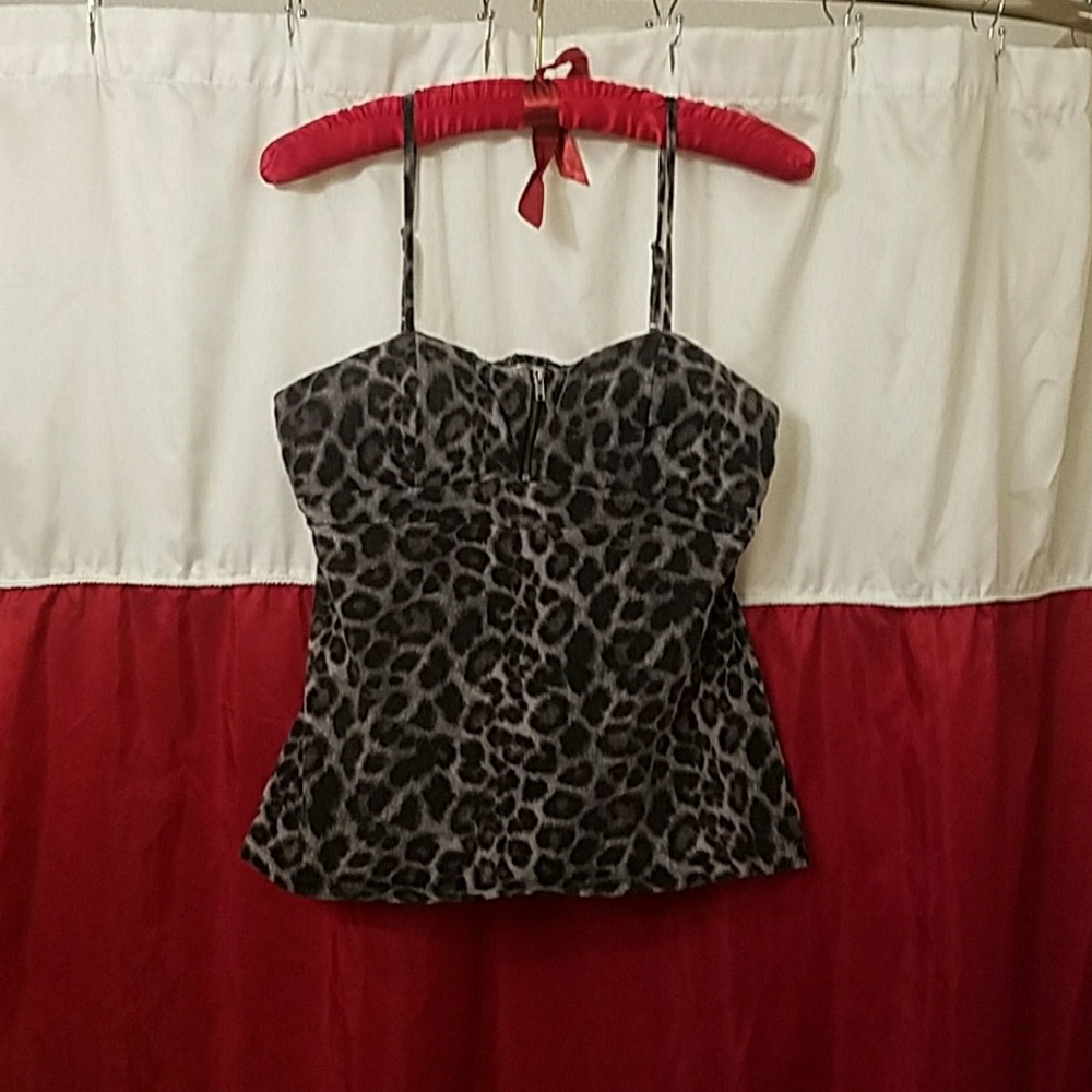 Cheetah tank top