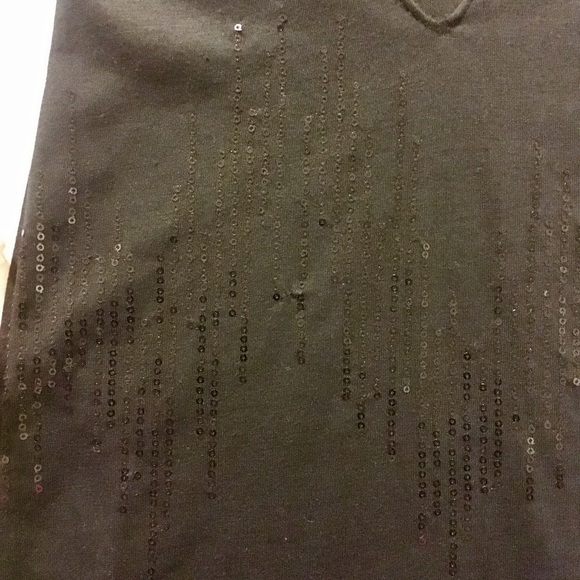 🔻GUESS?🔻 Little Backless Black Sequenced Dress - Picture 3 of 8