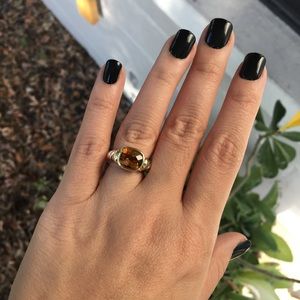 Authentic David Yurman Citrine Ring
