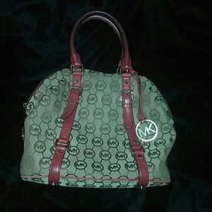 MK Bedford Bowling Satchel Bag