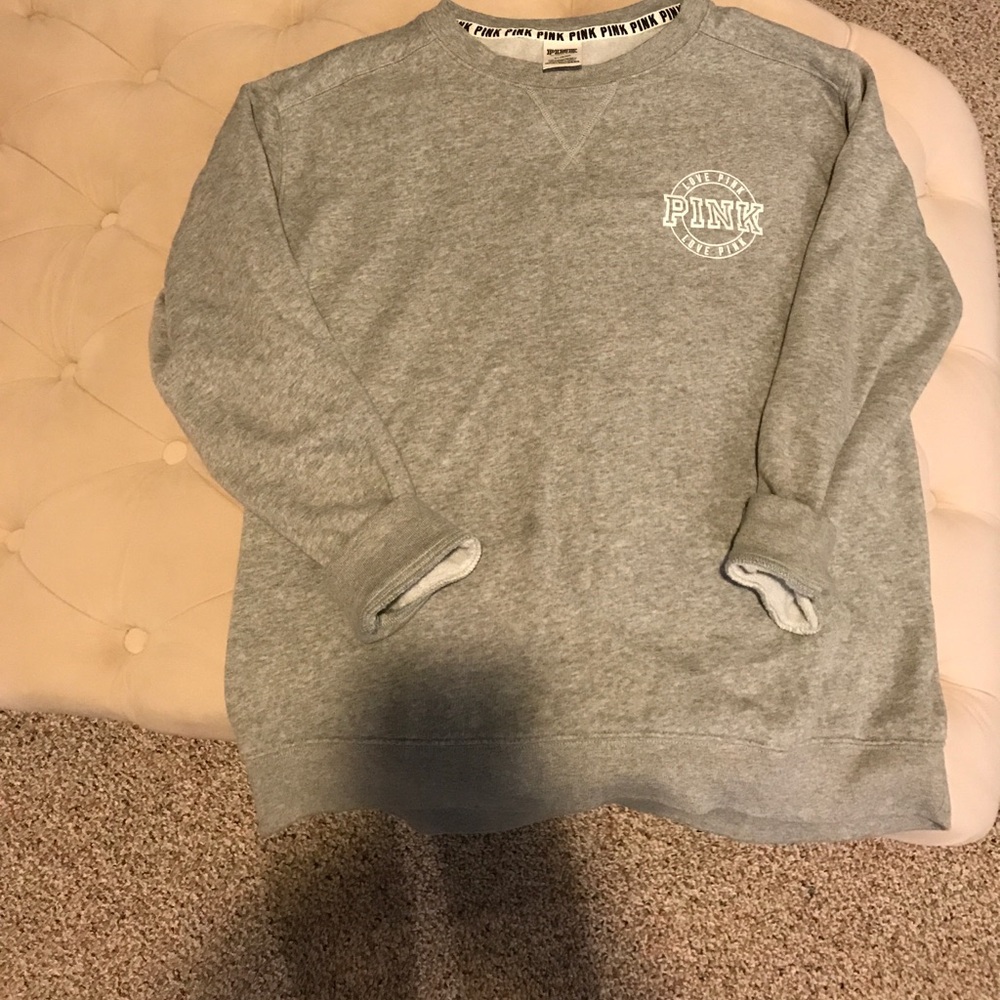 Grey PINK Crew Neck PERFECT CONDITION