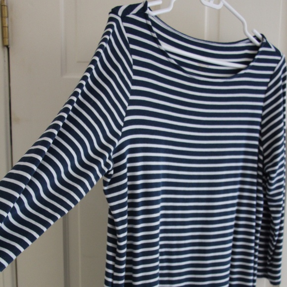 Orvis Dresses & Skirts - Orvis Blue and White Striped