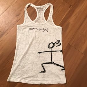Warrior girl tank top