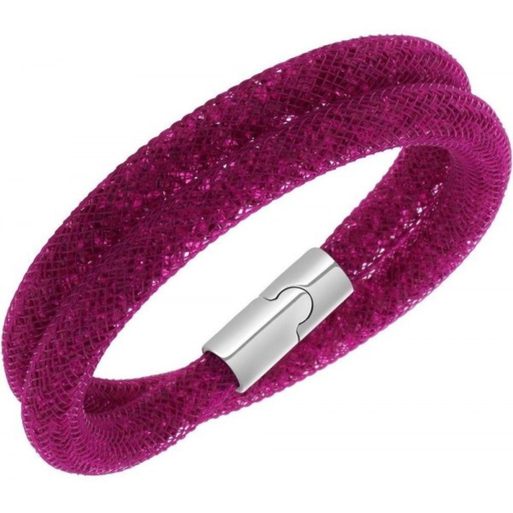 Swarovski Stardust Wrap Bracelet - Pink Fuchsia