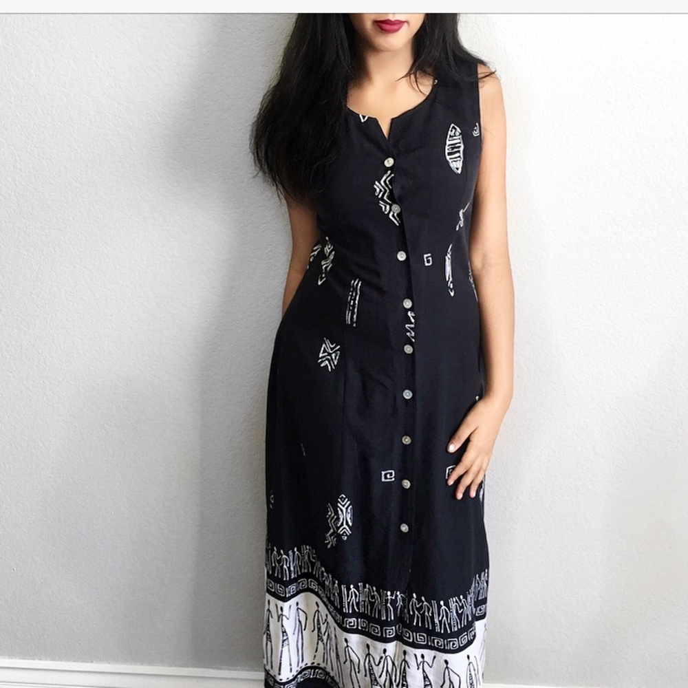 Button down dress