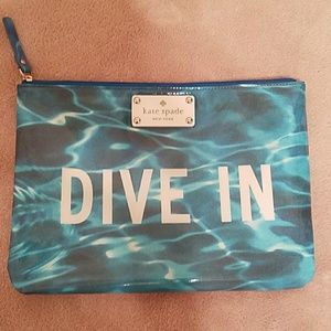 Kate Spade pool clutch